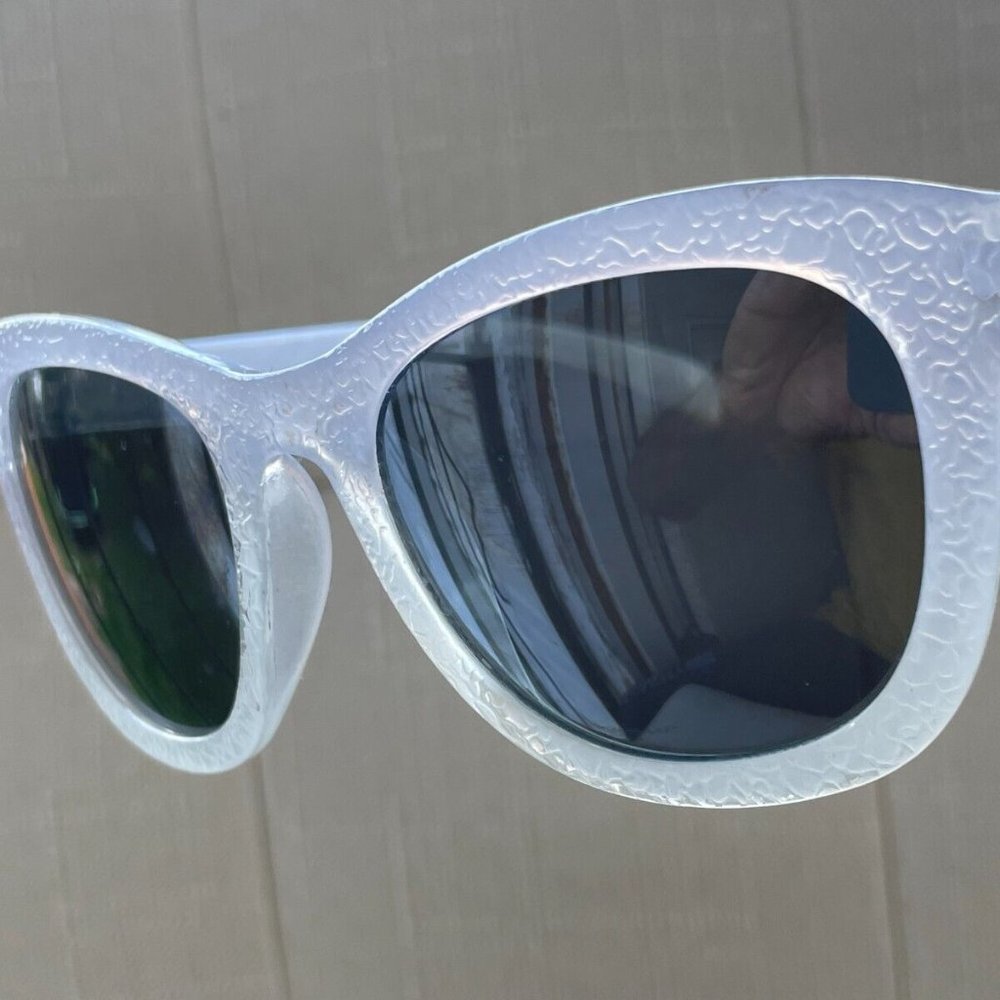 Disney Girl Sunglasses White Sparkling Frame youth Eye Wear Shades